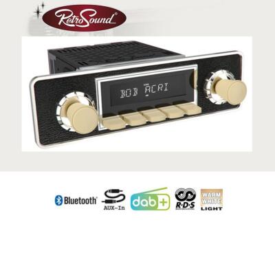 RETROSOUND RSD-IVORY-1DAB-1 Bluetooth DAB Autoradio Oldtimer US-Cars Oldsmobil