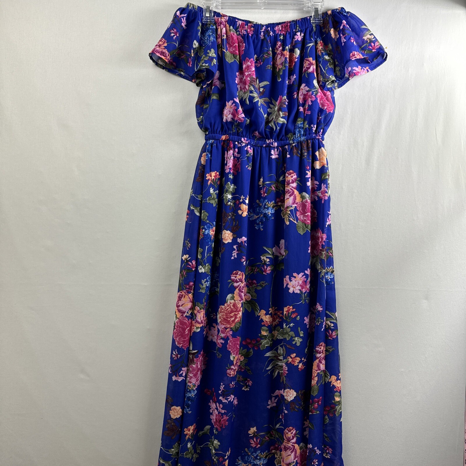 Kaileigh Maxi Dress Women's Size Small Floral Cottage Core Off Shoulder  Flowy-image