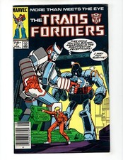 Marvel Comics The Transformers Volume 1 Book #7 First Print VF-
