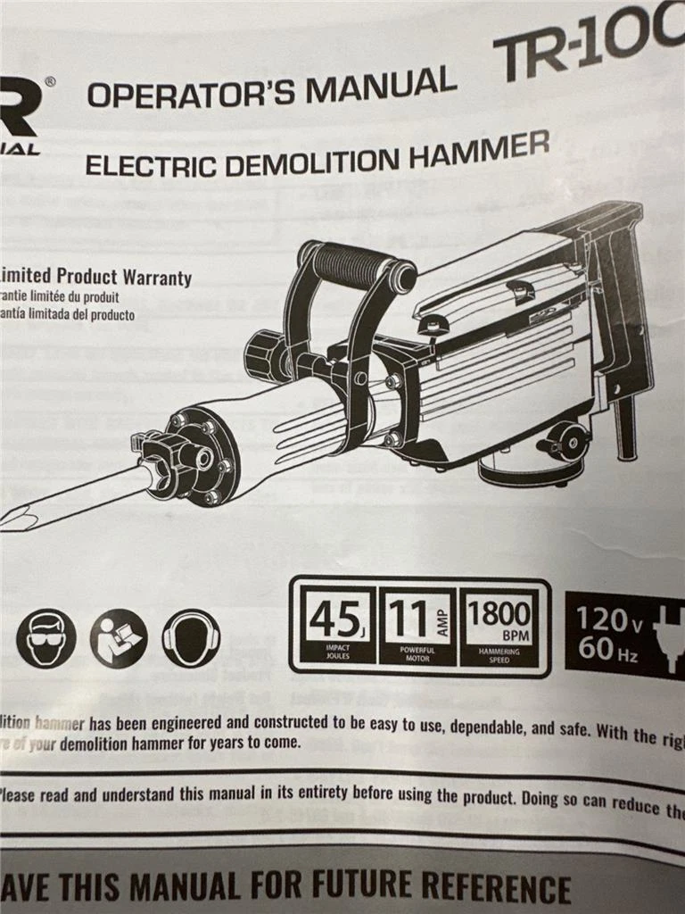 Tr jackhammer deals