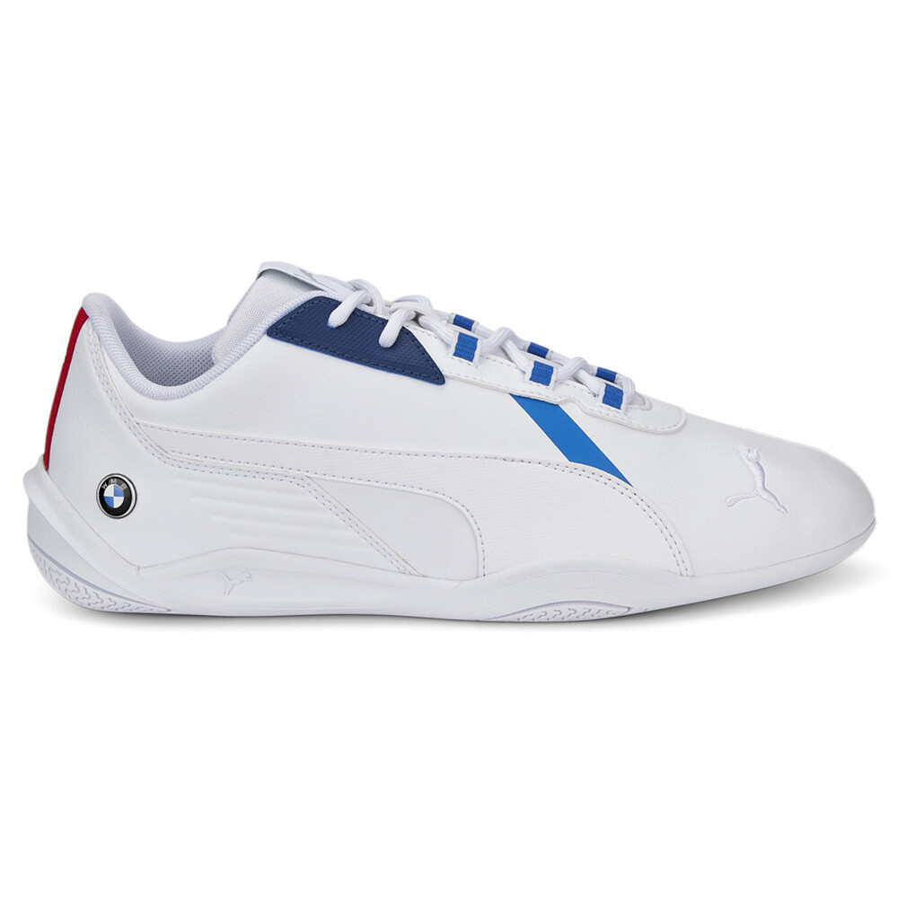 Puma Bmw Mms RCat Machina Lace Up  Mens White Sneakers Casual Shoes 30731102