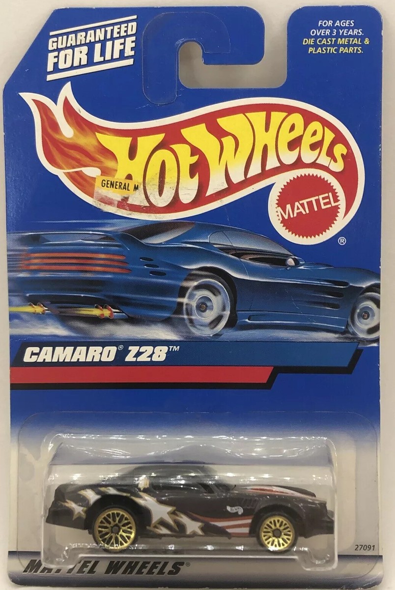 Hot Wheels 2000 Camaro Z28 30 USA Stars Stripes Black Gold WSPs | eBay