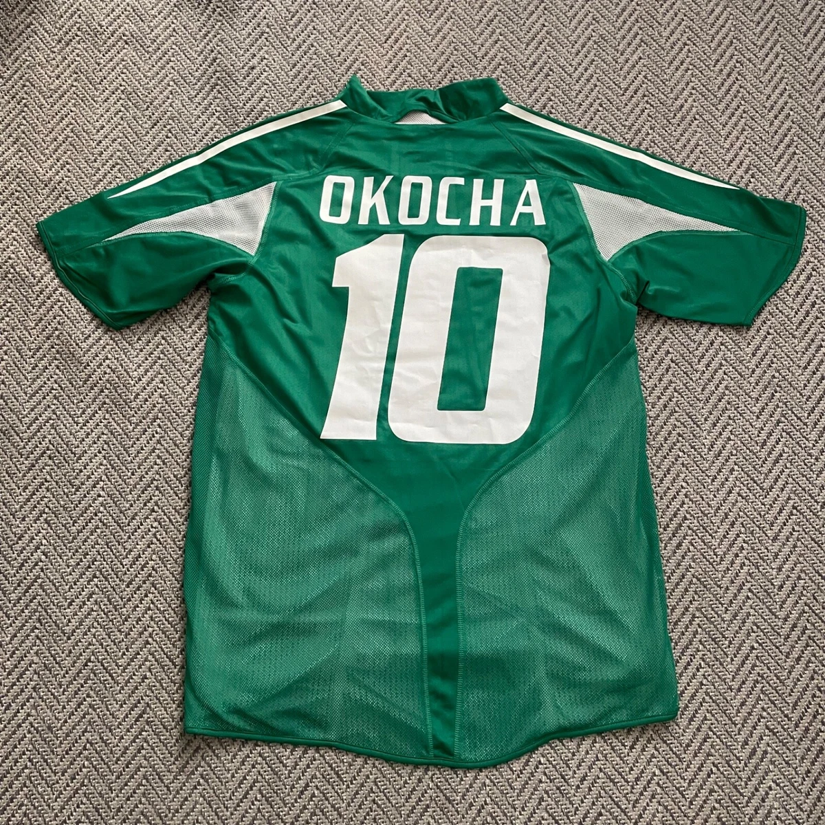 Jay-Jay Okocha iconic Nigeria kit