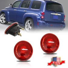 2PCS Red Lens Rear Upper Tail Lights Taillamps Kit For 2006-2011 Chevy HHR