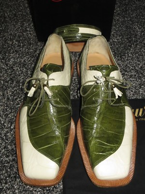 Fennix Alligator Shoes SZ10 and Mauri Alligator Belt SZ36 Fennix italy | Shoes | Fennix Alligator Shoes Sz And Mauri  main image 4