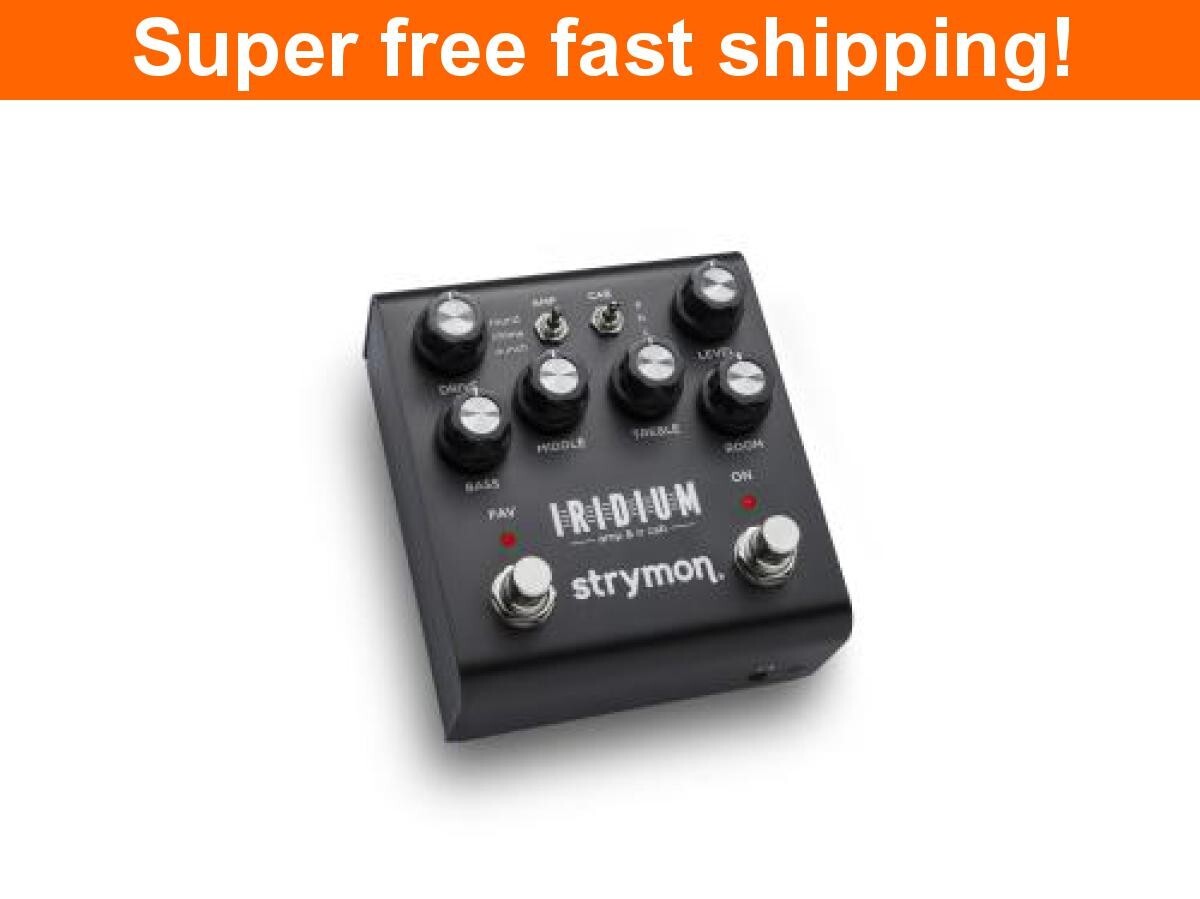 Strymon Iridium Simulator Pedal and IR Cabin for sale online Strymon Iridium Simulator Pedal and IR Cabin for sale online