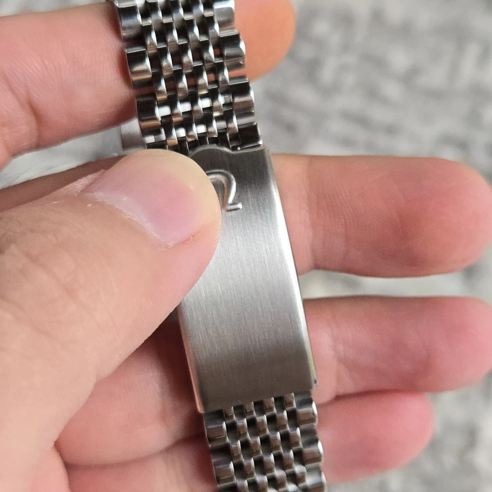 Unbranded generic watch bracelet/watchband suitable for Vintage Omega watch 18mm - Image 4 of 4