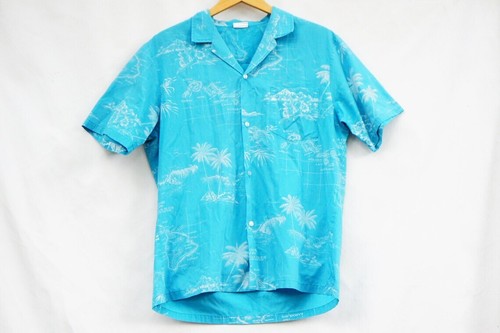 Vintage 70s-80s Men's Hawaii Shirt by Jade Fashions Retro Surf Beach - Picture 10 of 10