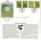 GREAT BRITAIN 1982 NATURAL HISTORY BUTTERFLIES SET FDC SIGNED GORDON BENINGFIELD