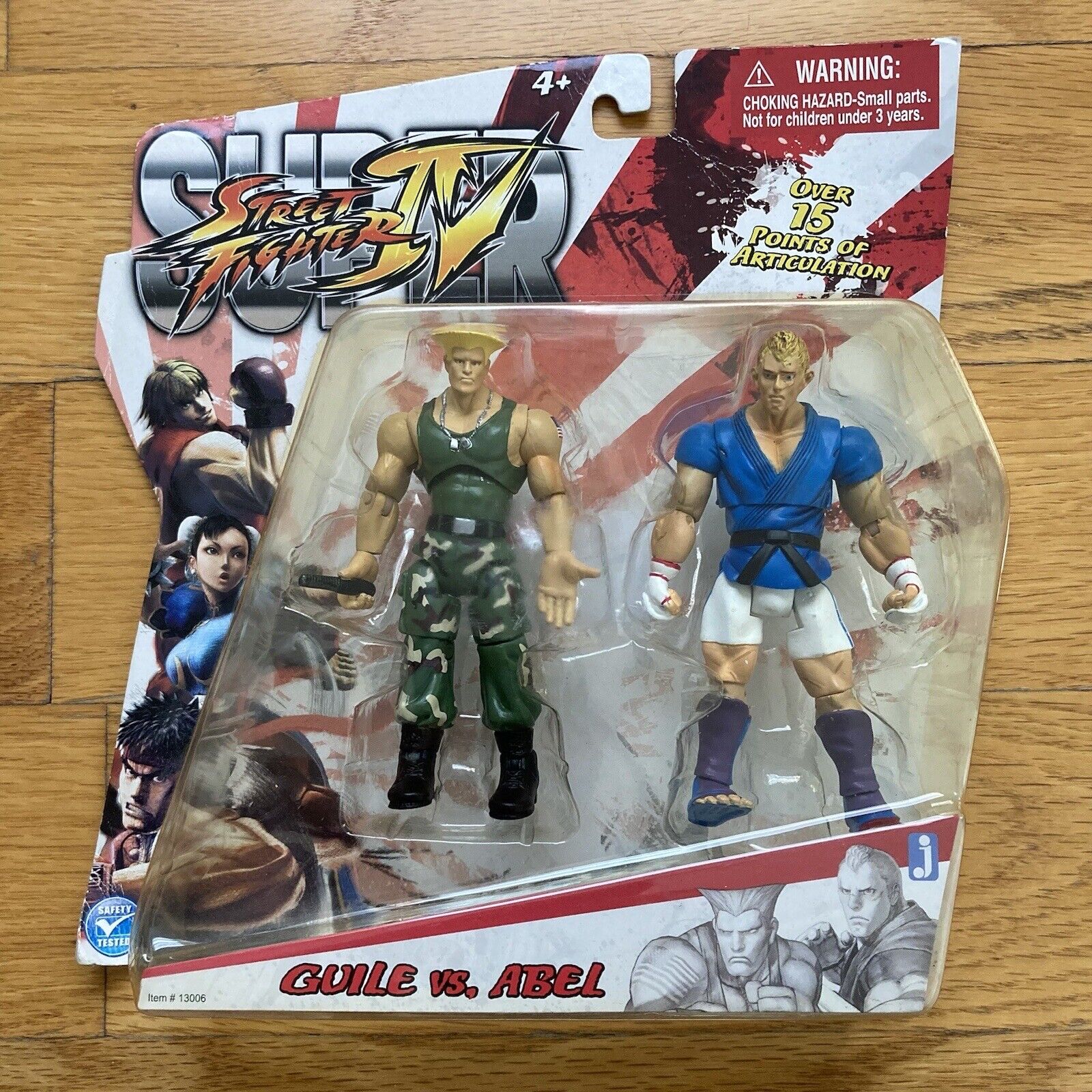 Street Fighter Guile Angel Toys Verde