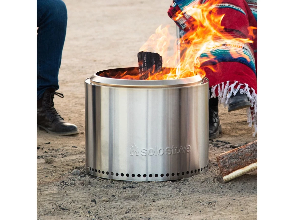 Solo Stove Bonfire Fire Pit in Silver...... | eBay