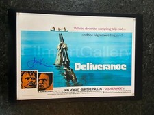 * JON VOIGHT * signed 12x18 poster * DELIVERANCE * PROOF * 1