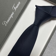 Extremely Beautiful Dominique France Tie Navy Three Crown Crown