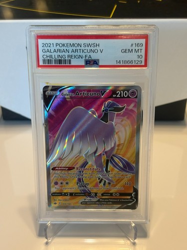 Galarian Articuno V graded PSA 10 for sale on eBay