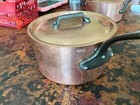 Set of 2 Mauviel Copper Pots (Made in France). 2 Original MAUVIEL Copper Pots. — photo 5