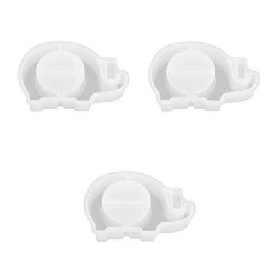 3 PCS Silikon-spardosenform Silikon-süßigkeitenform DIY Epoxidform DIY-Harzform