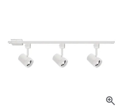 WAC Lighting H-7011/3-930-WT Ocularc 3 Light 120 White Track Light LED