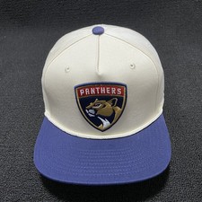 Mitchell & Ness Florida Panthers Snapback White Purple One Size NHL