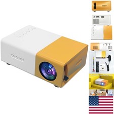 Portable Mini Projector YG300 - 1080P Home Theater Screen Mirroring Ready