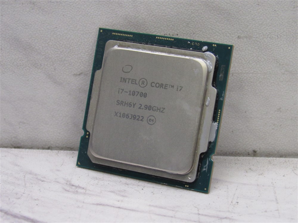 CPU INTEL CORE i7-10700 SRH6Y 2枚 ジャンク CPU INTEL CORE i7-10700 SRH6Y 2枚 ジャンク 動作品】CORE i7-10700