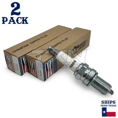 Champion 810 Copper Plus Spark Plug RA8HC - 2 Pack