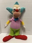 The Simpsons Krusty the Clown Plush 15" Stuffed Animal Toy Factory 2016 — photo 1