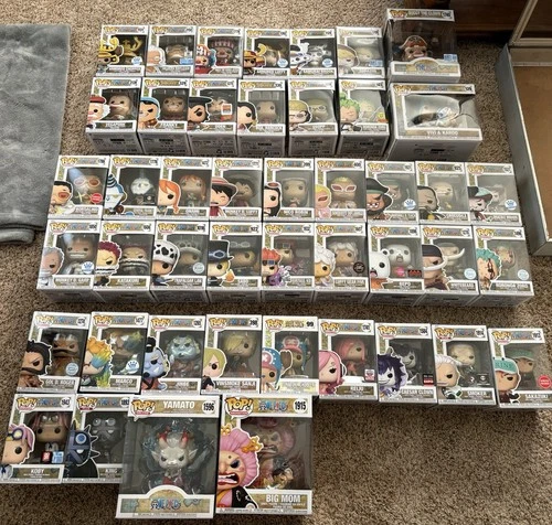 One Piece Funko Pop Lot! 45 Different Pops! Chase, Exclusive, Awesome!