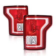 Tail Lights Assembly for Ford F150 2015-2017 Red Lens Left Right w/o Bulb