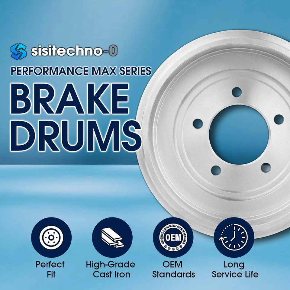 Rear Brake Drum for 1983 Ford F-250 F-350 4.9L - Image 2 of 4