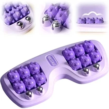 Dual Foot Massager Roller Foot Massage,Plantar Fasciitis Relief,Stress Relief an