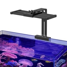 hygger Saltwater Aquarium Reef Light Full Spectrum White Blue UV Fish Tank Lamp