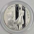 2001-2011 W 1oz .999 Silver US Mint 911 Always Remember National Medal in a Cap