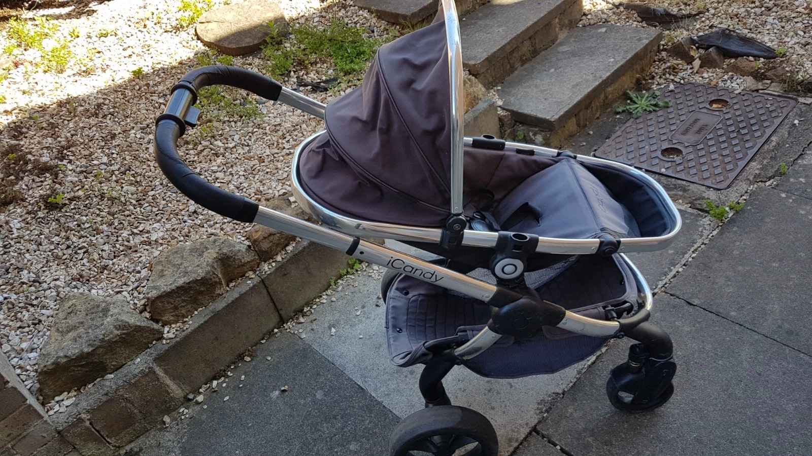 icandy i candy peach baby child pram pushchair buggy with carrycot