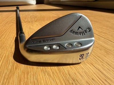 Callaway Jaws RAW Wedge 58° 10S RH - Schaft: Project X VRTX 80 -Mid Size Griff