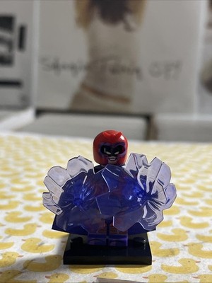 MAGNETO LEGO MINIFIG FIGURE uncanny x-men '97 classic arcade game suit