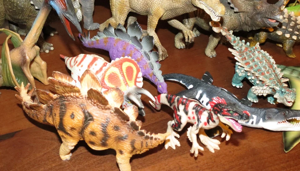 HUGE Lot 33x Dinosaurs - Schleich Papo High Quality! LARGE! T-Rex, Tri, Spino - Image 2 of 4