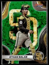 L40,101- 2024 Bowman's Best Top Prospects Green Refractors #TP19 Ethan Salas /99