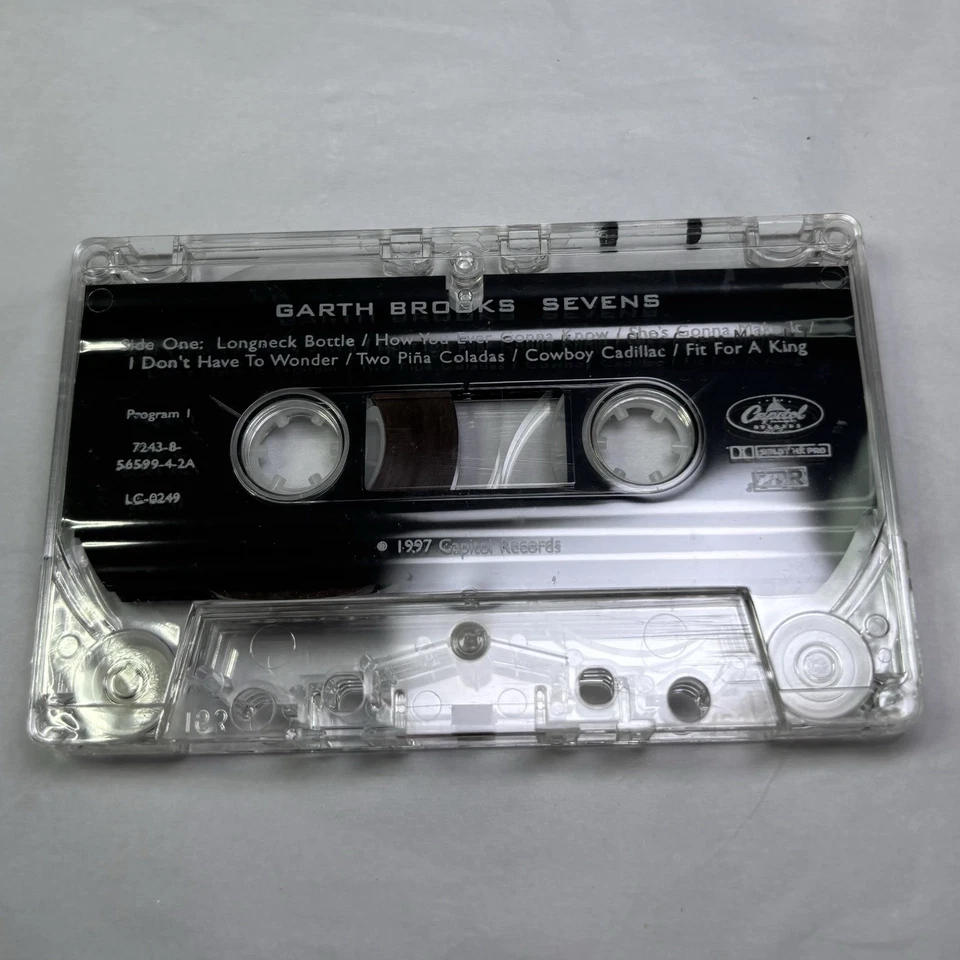 Garth Brooks - Seven - Cassette Tape - Used - Image 3 of 4