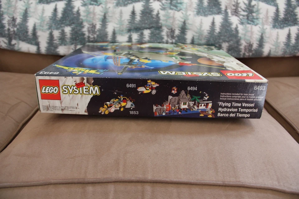 Vtg Lego System 6493 Timecruisers Flying Time Vessel New Sealed 1996 Rare Set - Image 3 of 4