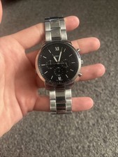 Image of Fossil Neutra Chronograph Stainless Steel Watch FS5384