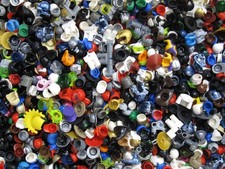 50 LEGO  Minifigure Headgear Hat Cap Helmets - Bulk Lot - Lowest Price on EBay 