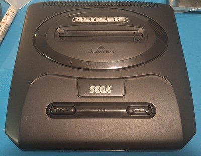 Sega Genesis 2 MK-1631 Console Cleaned and Tested (Good Condition)