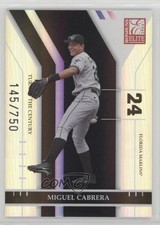 2004 Donruss Elite Turn of the Century 145/750 Miguel Cabrera #99 0l1
