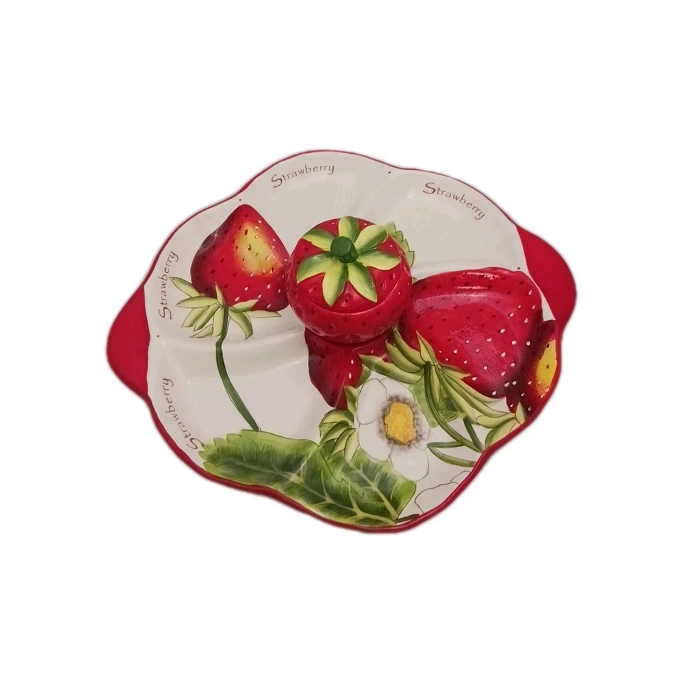 Juego de servir fresas Pier One Imports | Cottage Foto 2 de 4