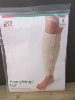 L&R Ready Wrap Compression Calf Wrap Beige w/Liner Small Tall - NEW
