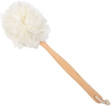 Arswin Loofah Back Scrubber for Shower, Wooden Long Handle Bath Sponge Lufa Show