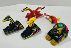 Vintage 1995 Saban Mighty Morphin Power Rangers Thunderzord Rolling Stamper Set