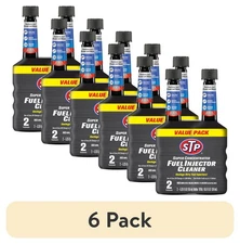 (6 pack) STP Super Concentrated Fuel Injector Cleaner, Gift Set - 5.25 fl oz 