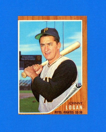 Johnny Logan #573 1962 Topps card