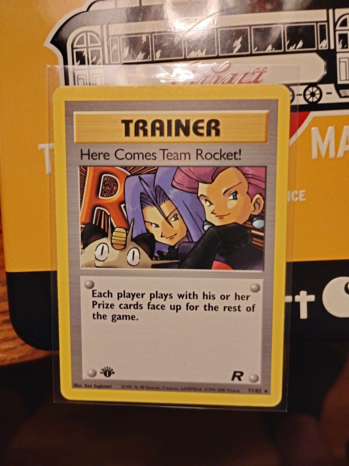 Here Comes Team Rocket! 71/82 - Team Rocket - 1st Edition - NM